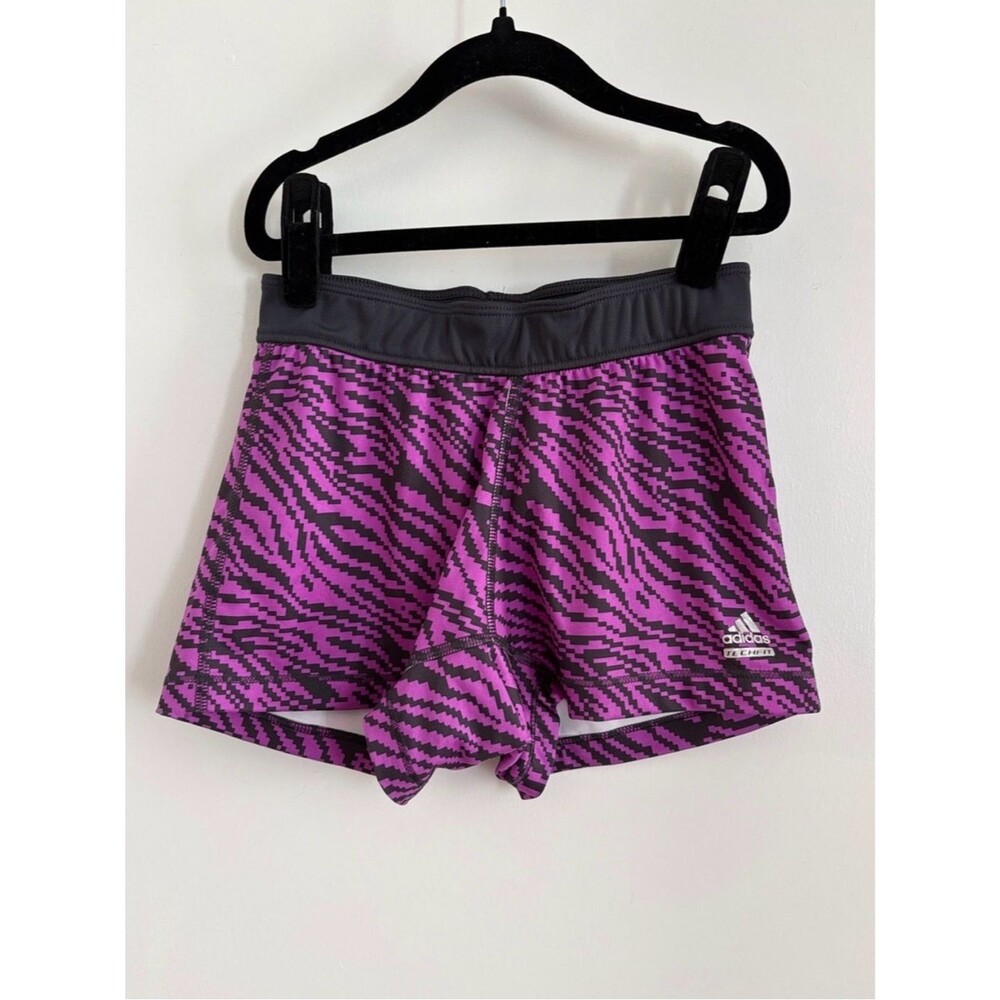 Adidas Purple TechFit Shorts